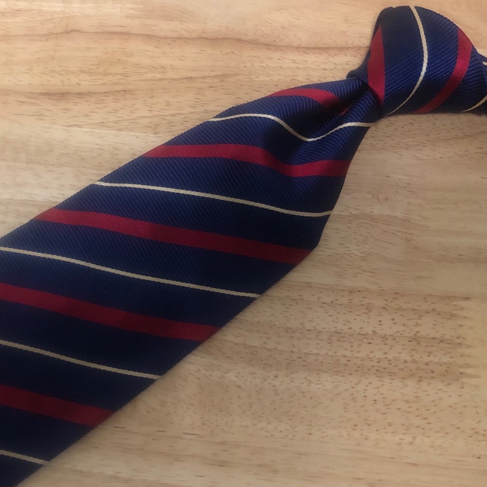 Burberry woven necktie